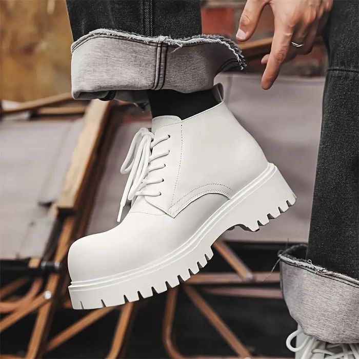 Ботинки белые 43 размер