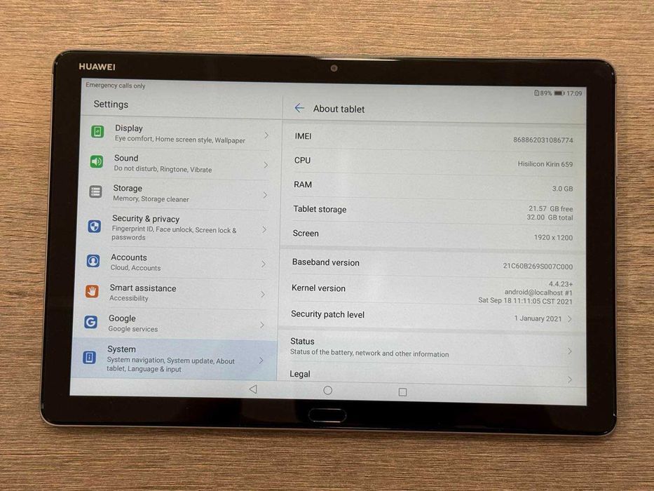 Huawei MediaPad M5 Lite 10 – 3GB RAM / 32GB
