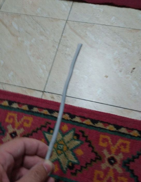 Продам многожильный медный кабель (провод). Сечение 1х10. 8.9метр. 1 м