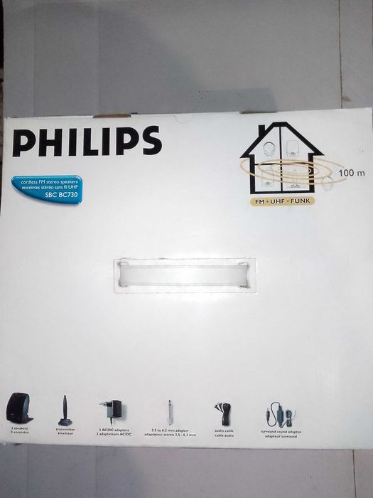 Безжични FM стерео високоговорители PHILIPS