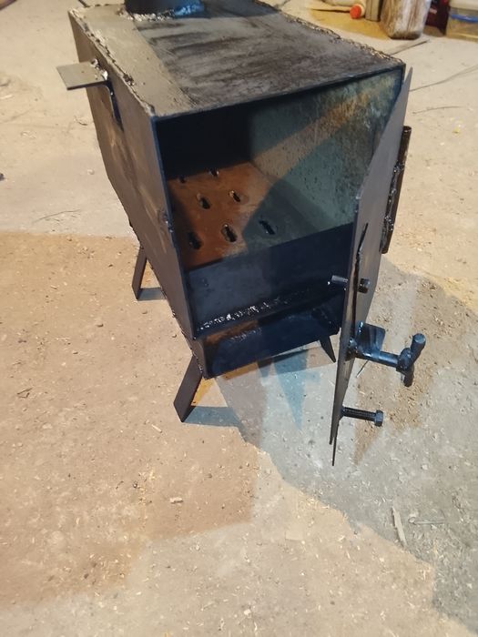 Печка металл 8мм. Вариант есть