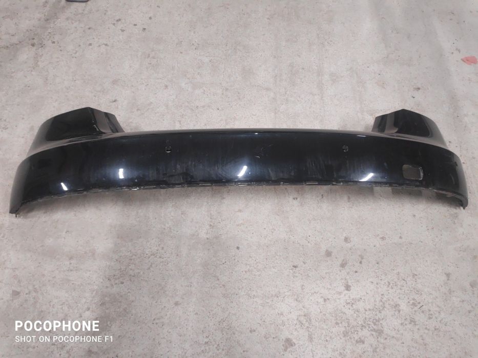 Задна броня - горна част  Audi A8 D4/ Ауди А8 Д4 2014г. Със Забележка!