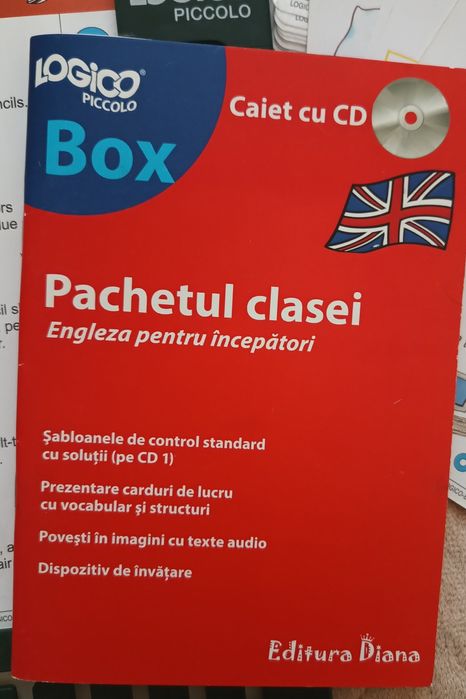 Engleza începători, pachet pentru profesori/elevi.