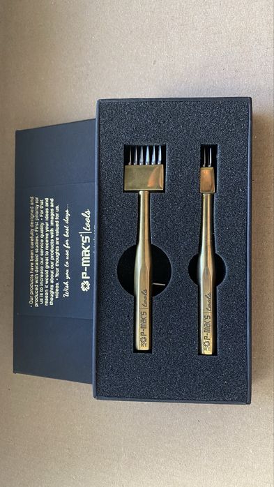 Set dălți French profesionale pentru pielărie (6 dinți + 2 dinți, pas 3.38mm) - Noi, nefolosite!