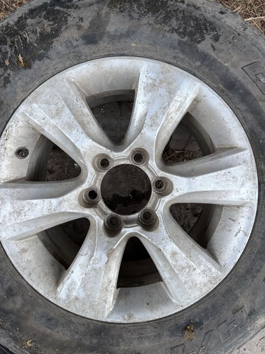 Запасное колесо на прадо