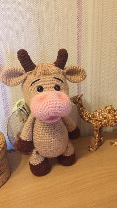 Вязаные игрушки, ручная работа