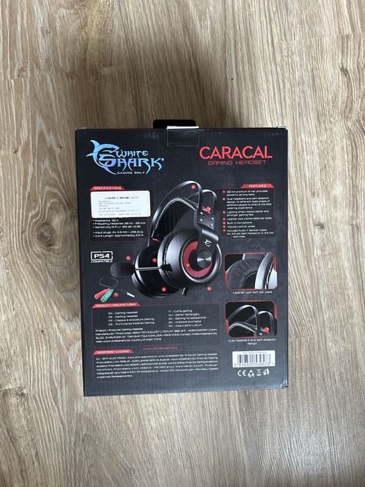 Геймърски Слушалки White Shark Caracal Втора Употреба