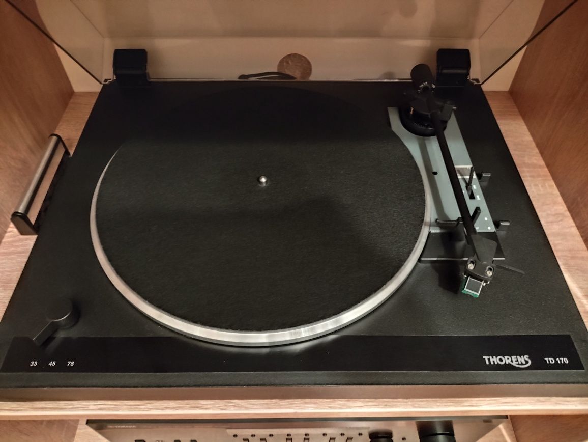 Проигрыватель винила Thorens TD 170 - Cd / md / виниловые проигрыватели ...