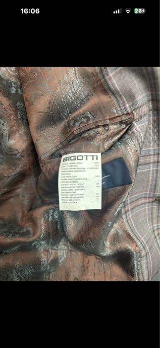 Sacou Bigotti nou fara eticheta se prezinta in stare foarte buna