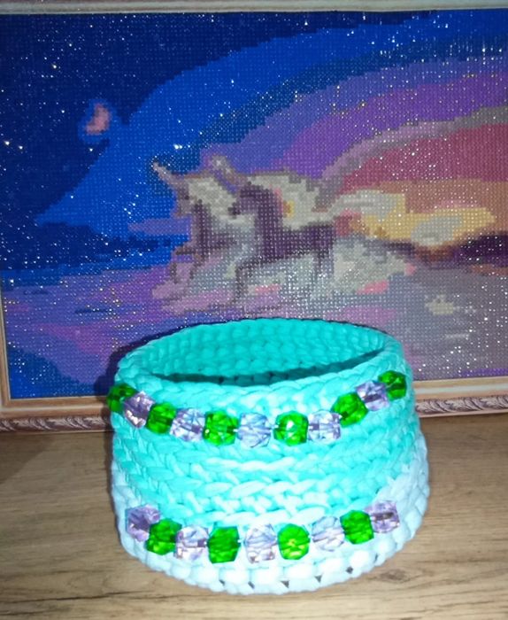 Корзинки ручной работы .