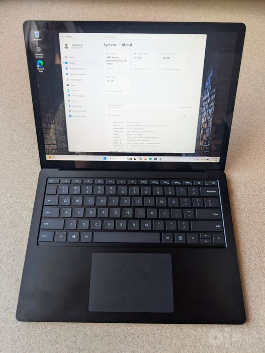 Microsoft Surface Laptop 4 ryzen 7 16/512gb