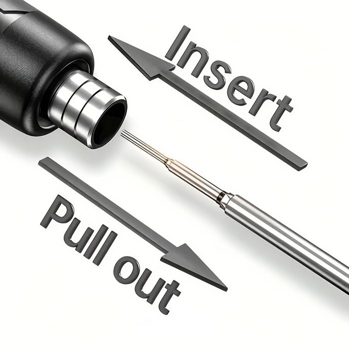 Ciocan de lipit electronic portabil cu afișaj LCD,