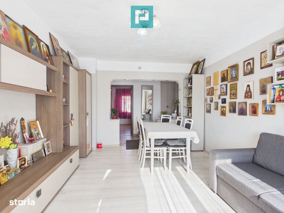 Apartament 4 camere, spațios pentru familie