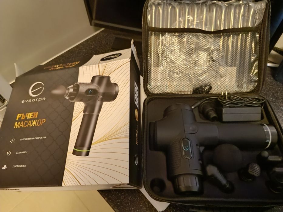 Pistol/ Aparat de masaj profesional EVSORPE nou cu garantie