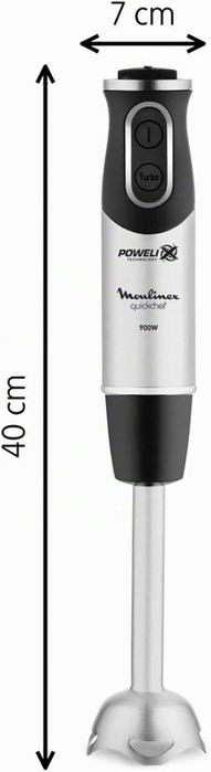 Нов Пасатор Чопър Moulinex DD655810 Quickchef 3 в 1, 3 Аксесоара, 1000 W, 2 години Гаранция