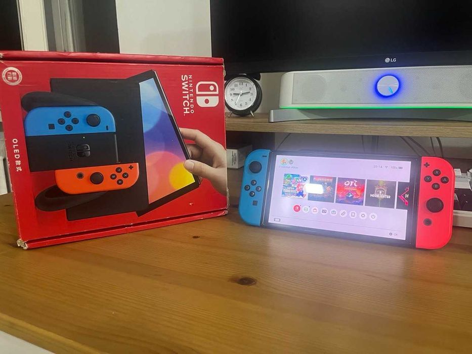Прошитый Nintendo Switch Oled