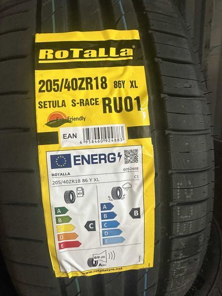 Нови летни гуми ROTALLA SETULA S-RACE RU01 205/40R18 86Y XL