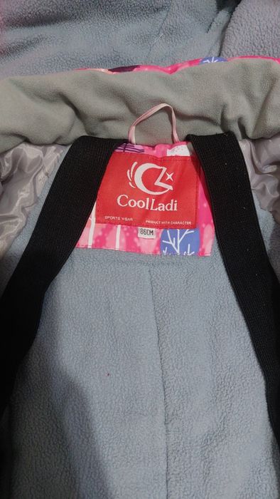 Зимний пуховик на девочку