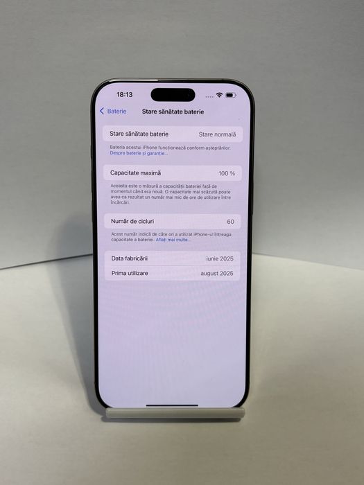 MDM vinde: Iphone 16 Pro Max 256GB Desert Titanium.