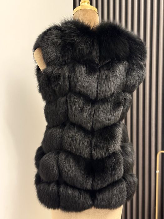 Vesta din blana naturala