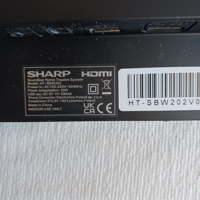 Sistem audio adus din Germania.