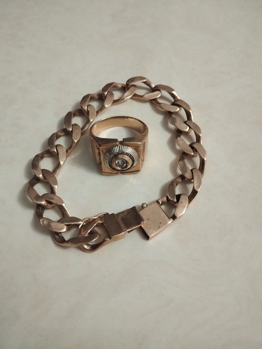 Золото браслет и кольцо