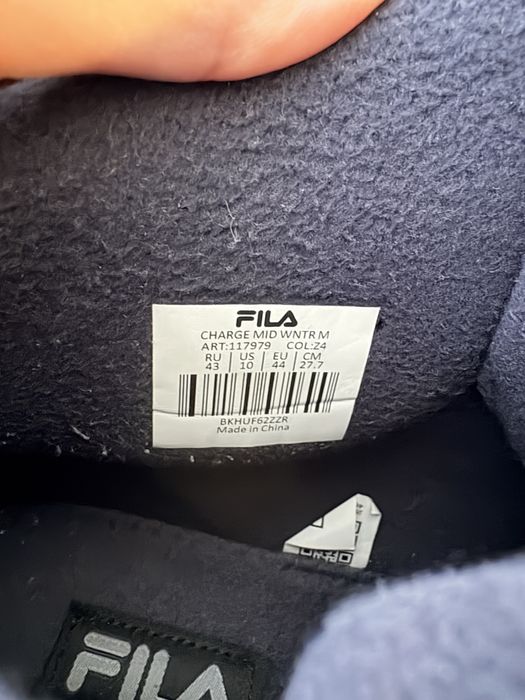 Зимние ботинки FILA