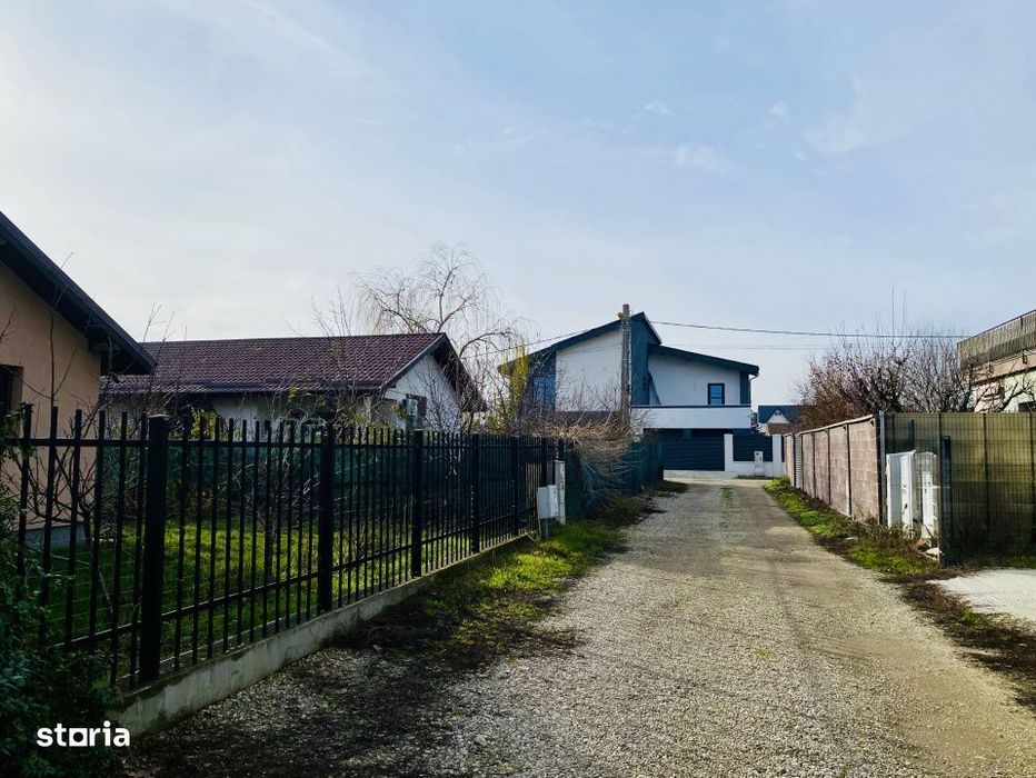 Teren Corbeanca, zona case noi construite, toate utilitatile, padure s