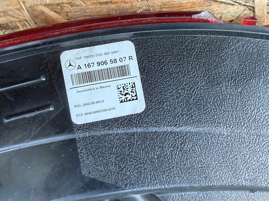 Stop tripla lampa dreapta aripa Mercedes GLE Coupe W167 LED Originala