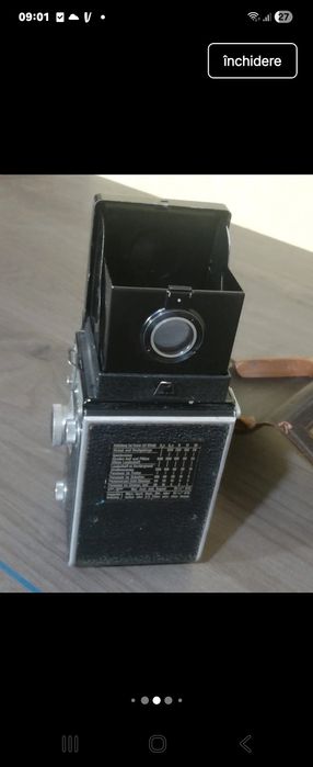 Aparat foto vintage Rolleiflex Twin Lens Reflex