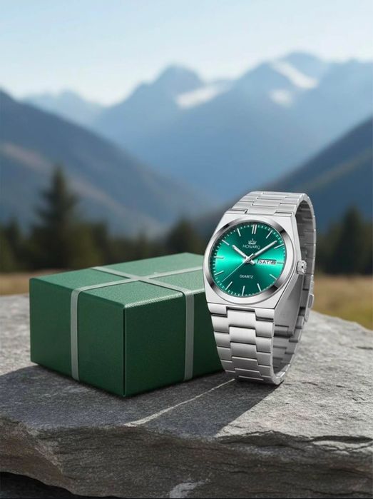 Ceas emerald green