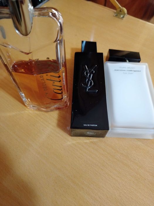 Cartier,Yves Laurent,Rodrigiuez,Versache parfum