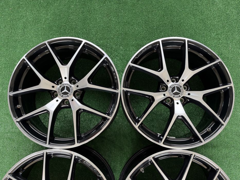 4бр. ОТЛИЧНИ 20” ОРИГИНАЛНИ *AMG* Джанти 5х112 за -MERCEDES-BENZ GLC 43 AMG W253/C253/X253/ GLK X204/ GLE W166/ C Class/ E Class- *8.5Jx20H2,  ET40*