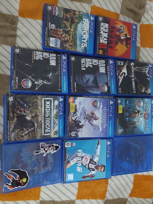 Диски на ps4 пс4
