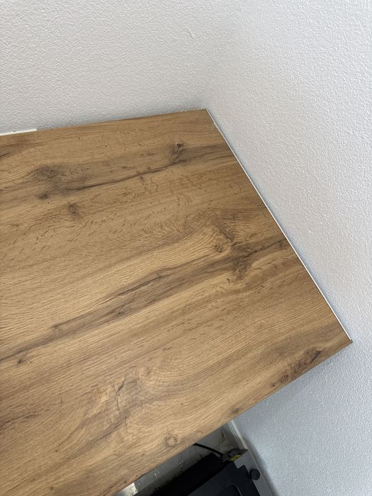 Blat bucatarie sau blat pentru birou lemn stejar deschis finisaj mat 302 x 62 x 3.8 cm