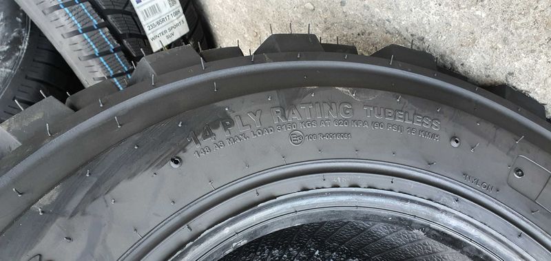 12-16.5 cauciucuri noi industriale profil de beton 14PR de la GTK CTS5