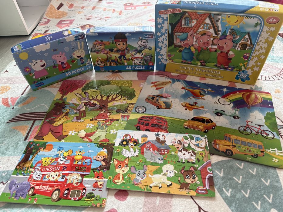 Детски пъзели 3+