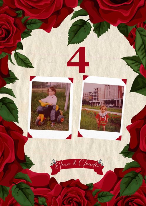 Realizez invitatii digitale pentru evenimente (nunta/botez)