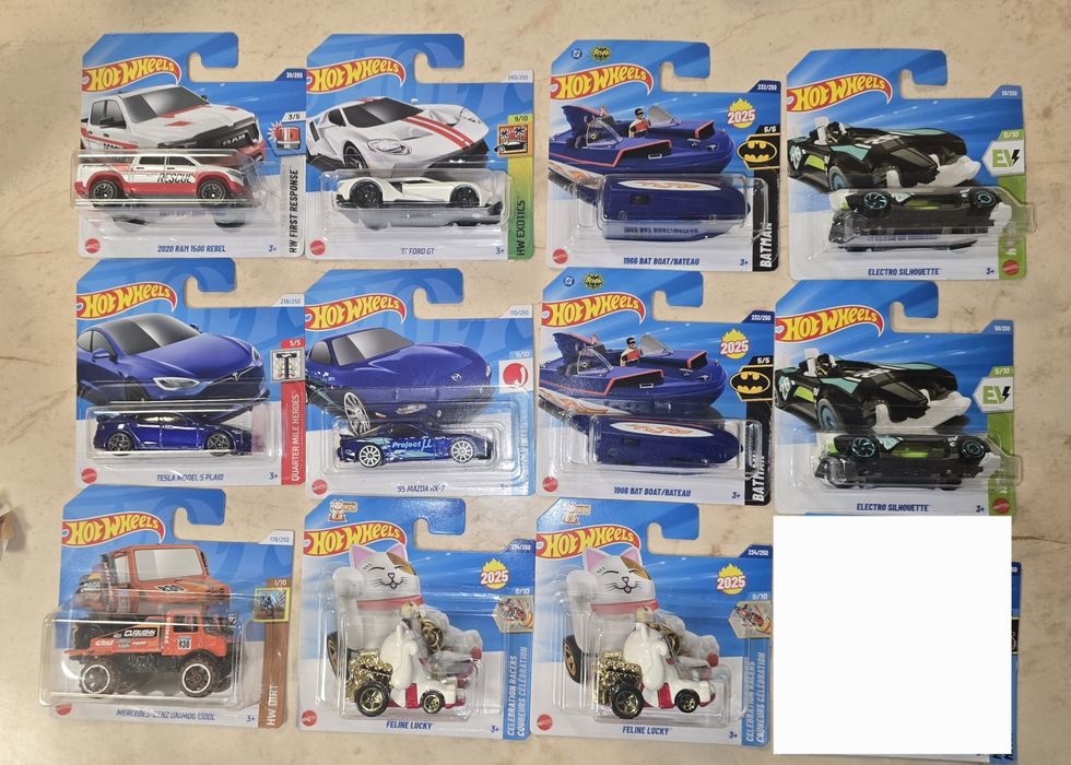 Hot wheels колички