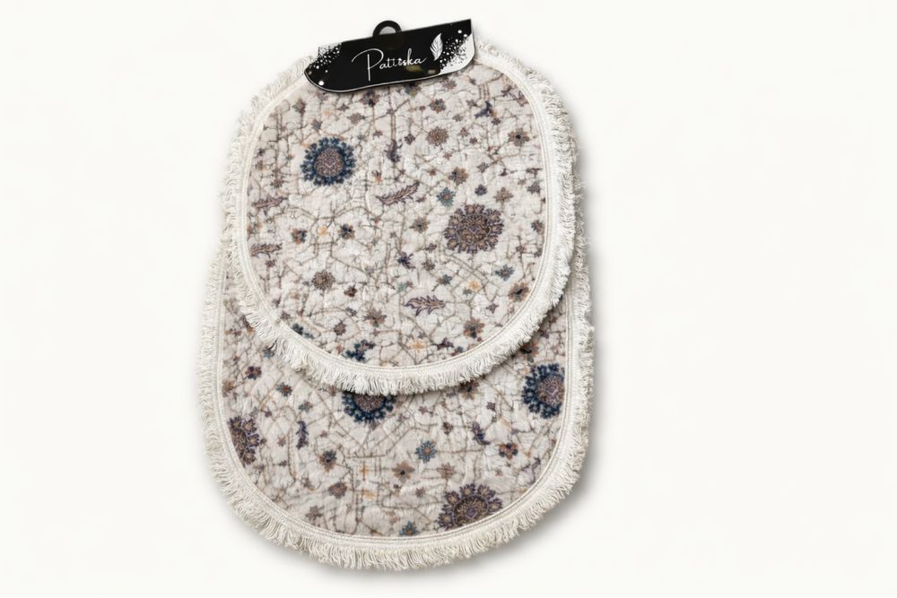 Комплект килими за баня – 2 части