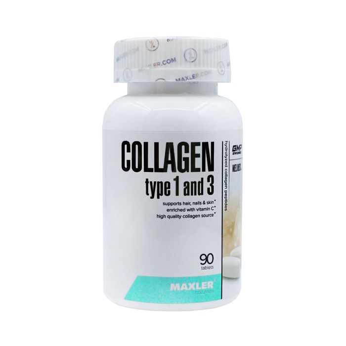 Коллаген Тип 1 и 3 Maxler 90 таблеток