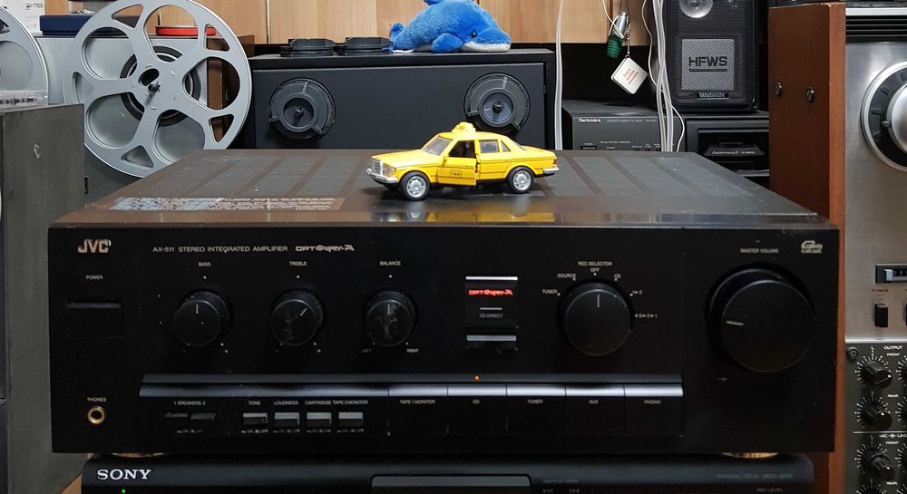 Amplificator Audio Statie Stereo Vintage JVC AX511 (Made in Japan