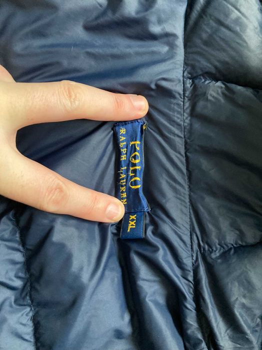 POLO By Ralph Lauren олекотено мъжко пухено яке с качулка пух XXL