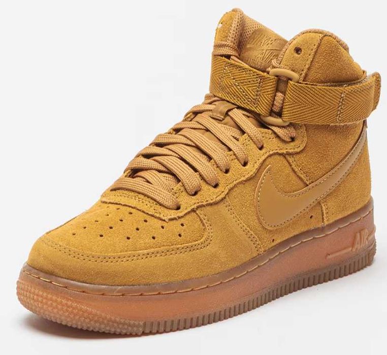 Sneakersi Nike Air Force 1, masura 39, camel, piele naturala,originali