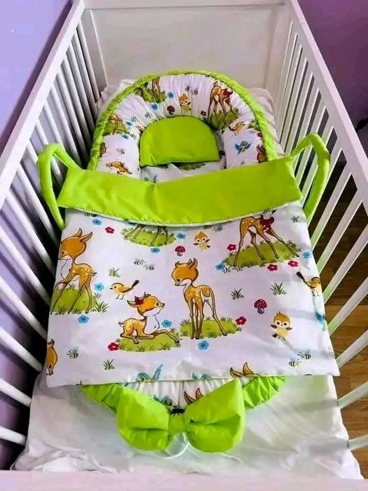 Гнездо за новородено бебе 39 лв с подарък възглавничка