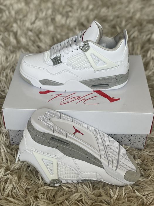 Jordan 4 Retro Oreo White Air Grey