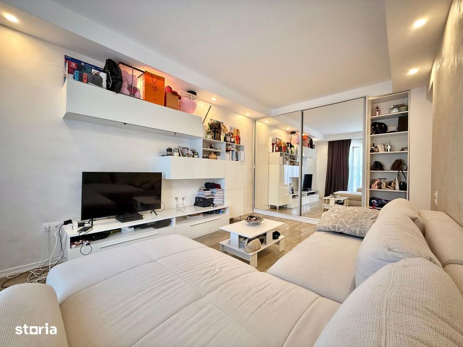 COSMOPOLIS - Apartament cu 2 camere, mobilat si utilat.