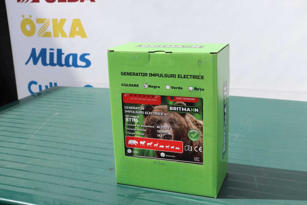 Generator Impulsuri 14 Jouli pentru animale Salbatice Gard Electric