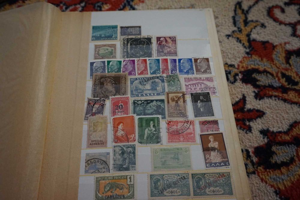 colectie de timbre , romanesti si straine