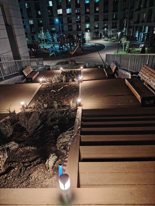 Монтаж Терасной доски